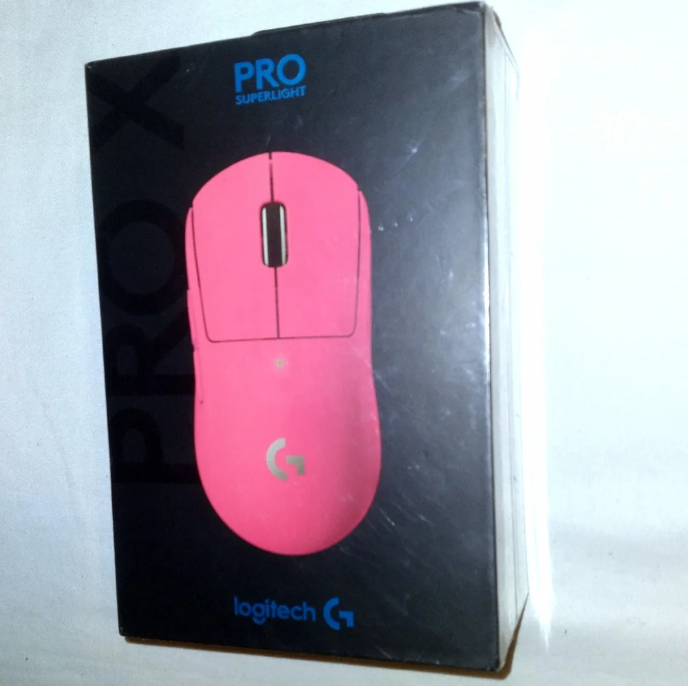 Logitech G Pro X Superlight Pink Magenta Gaming Mouse